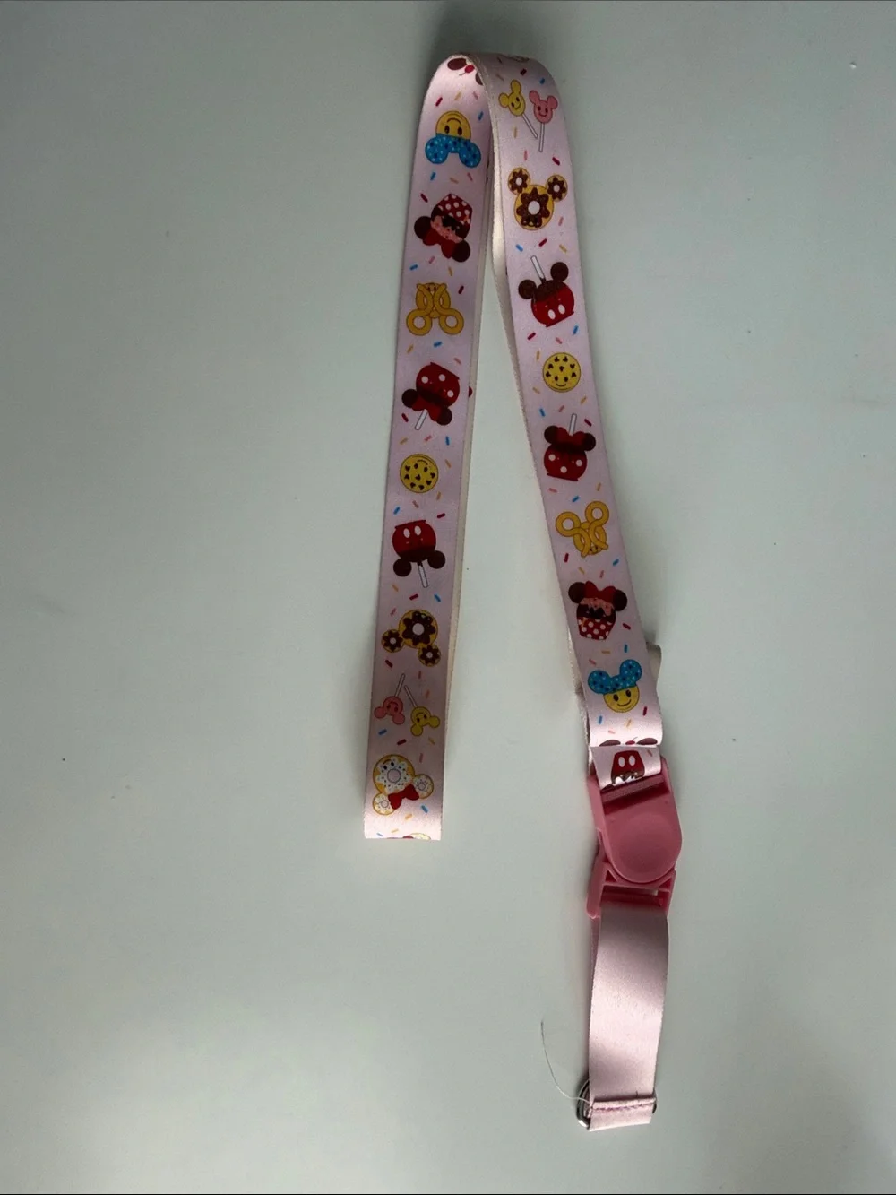Disney Pin Lanyard (2 of them) Lilo and Stitch and a Snack Themed Lanyard!